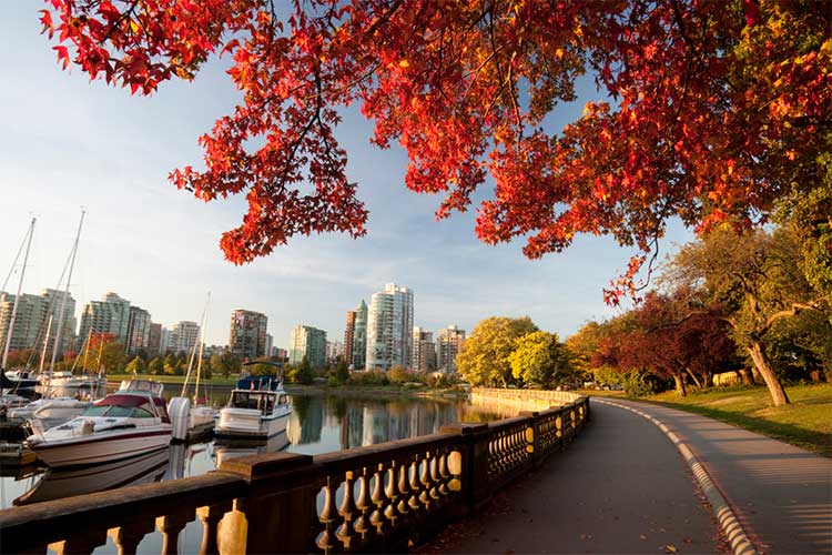 Coal Harbour in Downtown Vancouver