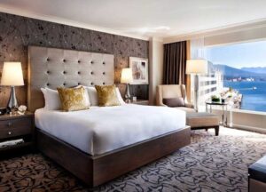 Luxury rooms at Fairmont Waterfront