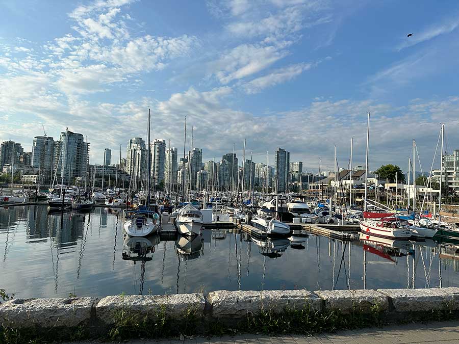 Spruce Harbour Marina in Downtown Vancouver