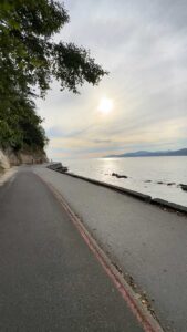 seawall in Vancouver, BC