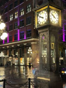 Gastown Steam Clock in Downtown Vancouver BC