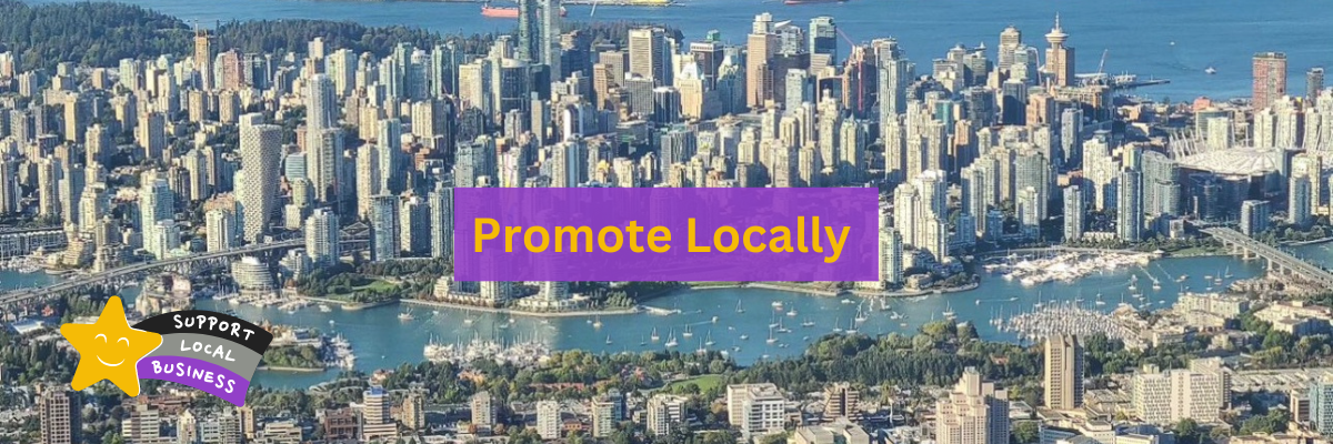Promote your Local Business or Local Event - Vancouver Page