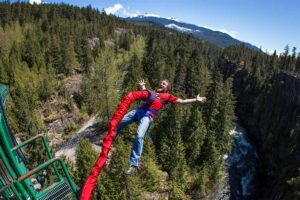 Whistler Bungee Bridge Attraction in Vancouver