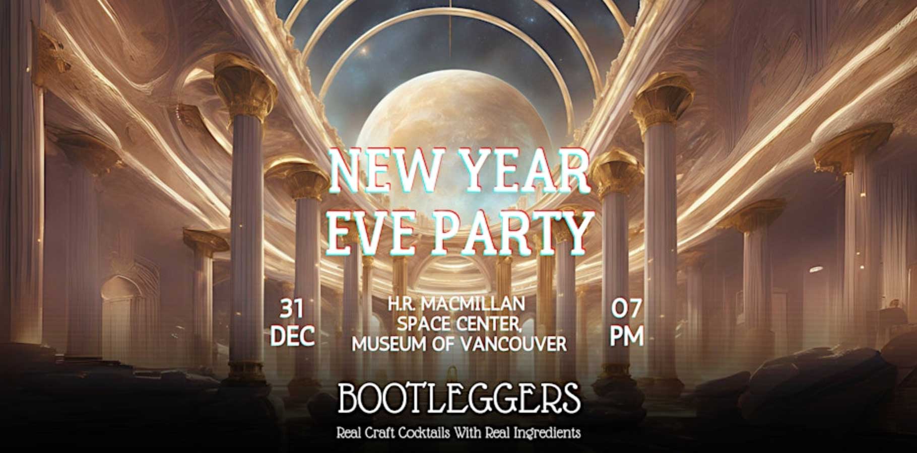 Bootleggers New Year’s Eve Celebration 2025 Vancouver Page