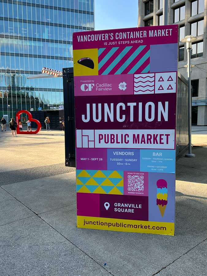 Junction Public Market in downtown Vancouver - Vancouver Page