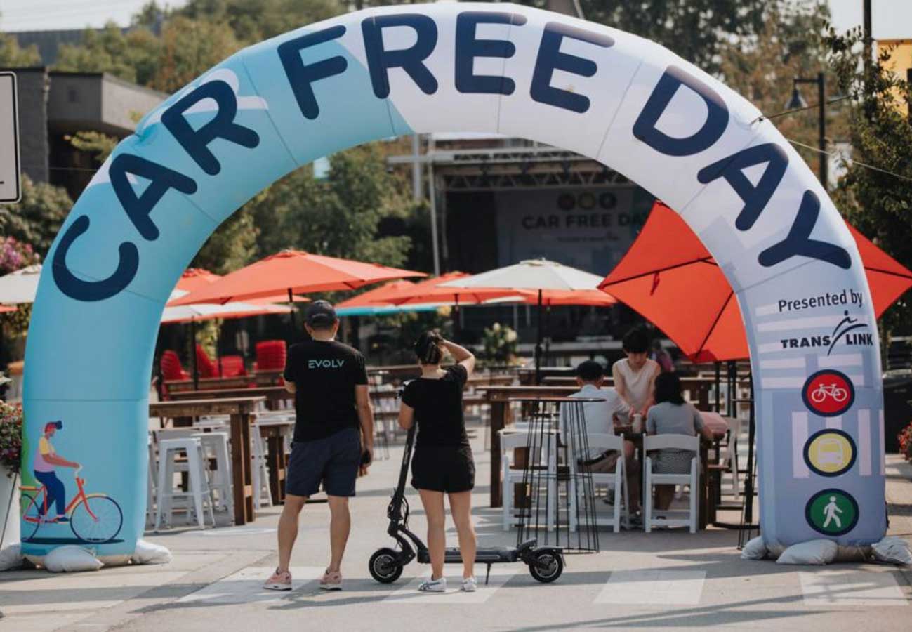 Car Free Day in Port Coquitlam