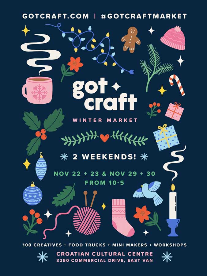 Got Craft Holiday Market 2025 in East Vancouver - Vancouver Page