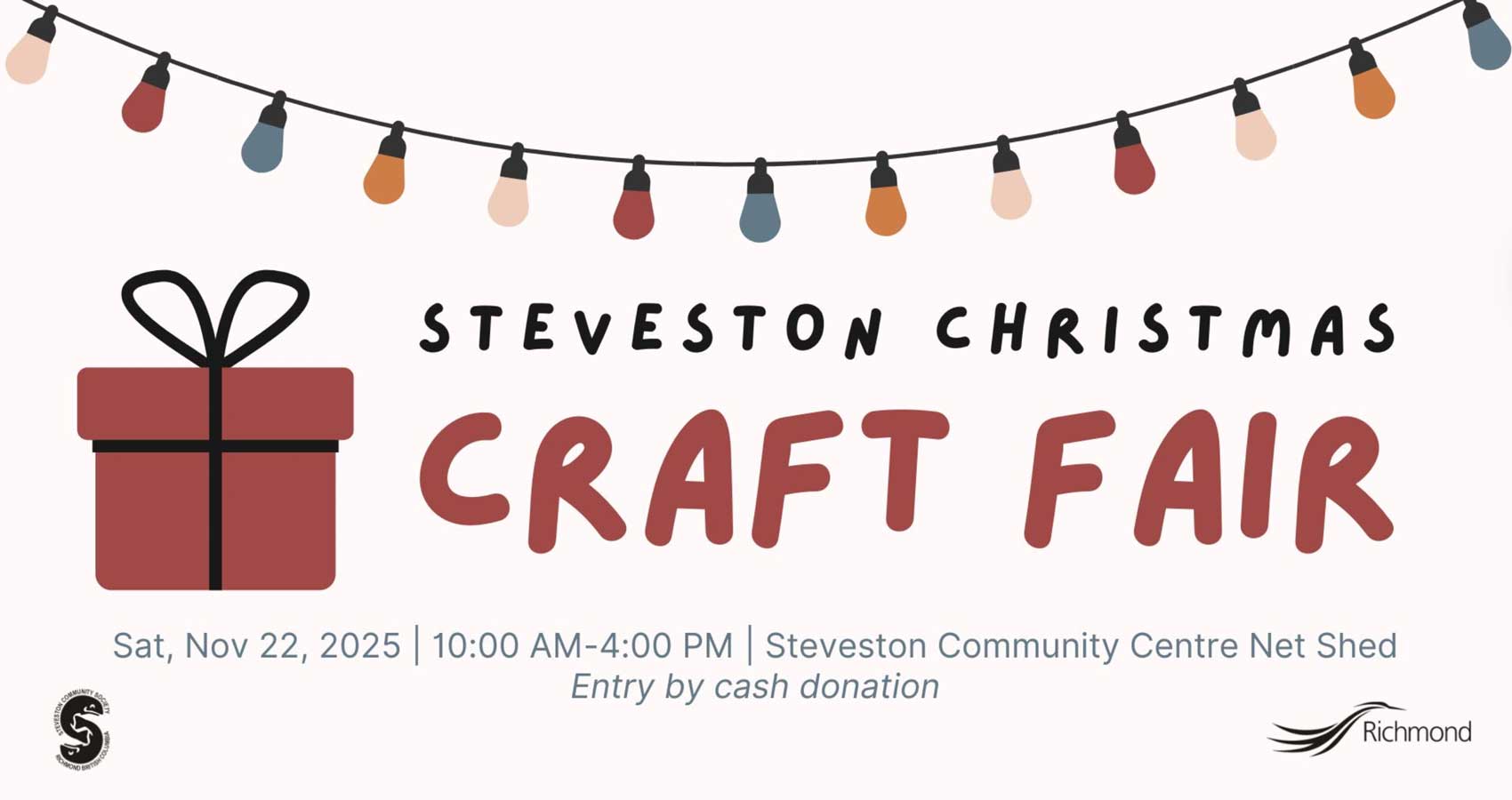 Steveston Christmas Craft Fair 2025 in Richmond, BC -Vancouver Page Local Events Guide