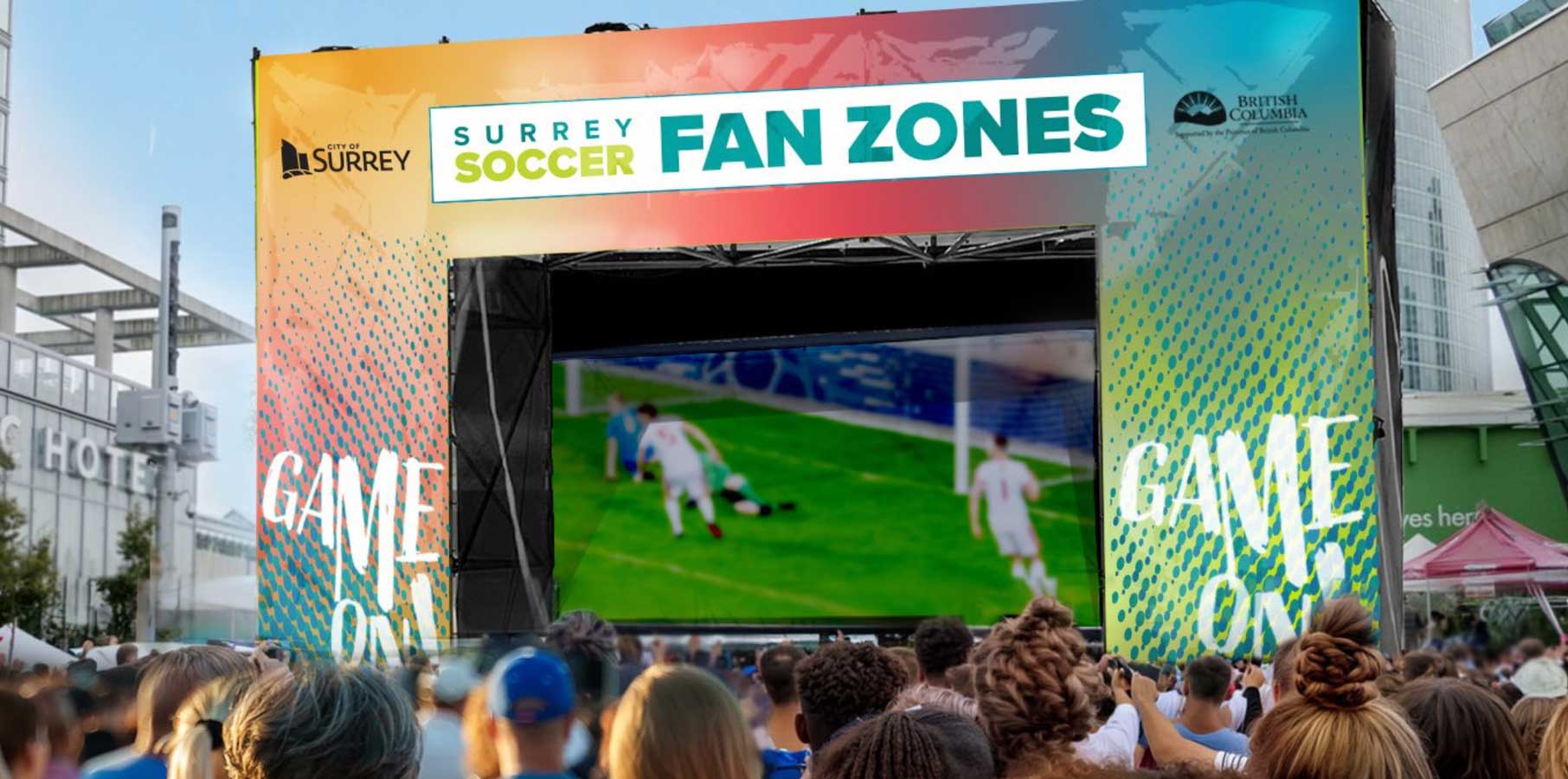 Surrey Soccer Fan Zones - Vancouver Page