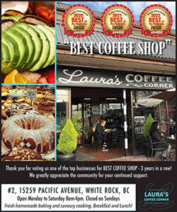 Laura's Coffee Corner in White Rock