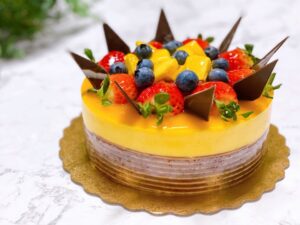 Saint Germain Bakery Mango Passion Fruit Mousse Cake
